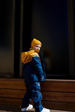 Куртка детская утепленная OHTA NORPPA оранжевое солнце