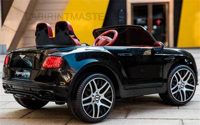 Детский электромобиль "Bentley" 12V,черный