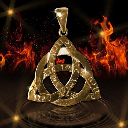 Амулет Кельтский узел Трикверт Могущество Древних ЮРВ-14-с