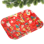 Поднос пластиковый «Новогоднее ассорти» 32*24см