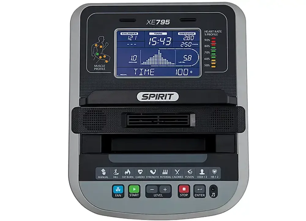 Эллиптический тренажер SPIRIT XE795