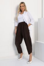 Брюки бохо (шоколад) Б12848-10М LT Collection