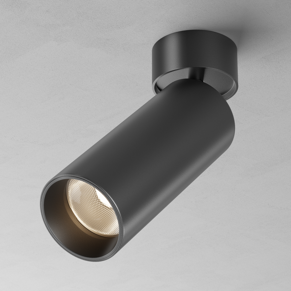 Накладной светодиодный светильник Maytoni FOCUS LED C055CL-L20W2.7-3-4K-M-B