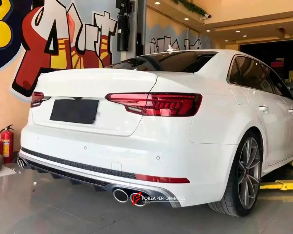 Обвес переделка для AUDI из A4 B9 2016 - 2019 в S4 B9 2016-2019 Ауди обвес