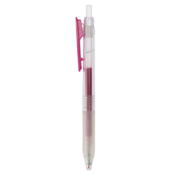 Гелевая ручка Muji Knock 0,5 мм (Akamurasaki, красно-пурпурный)