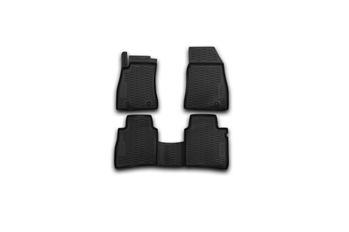 Коврики в салон NISSAN Sentra, 2014-&gt;, 4 шт. (полиуретан) арт.999RMB17BL