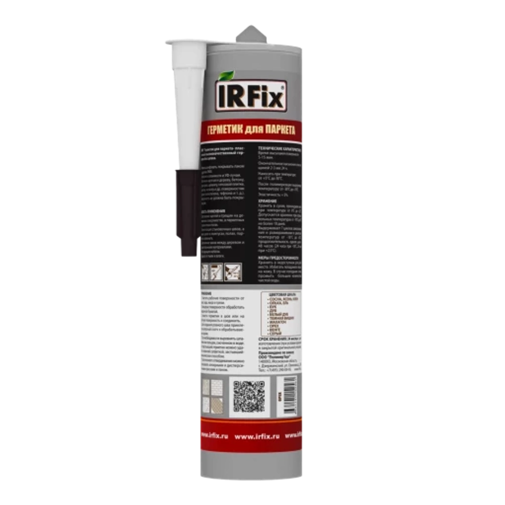 IRFix Parquet Герметик акриловый для паркета 310мл "Орех"