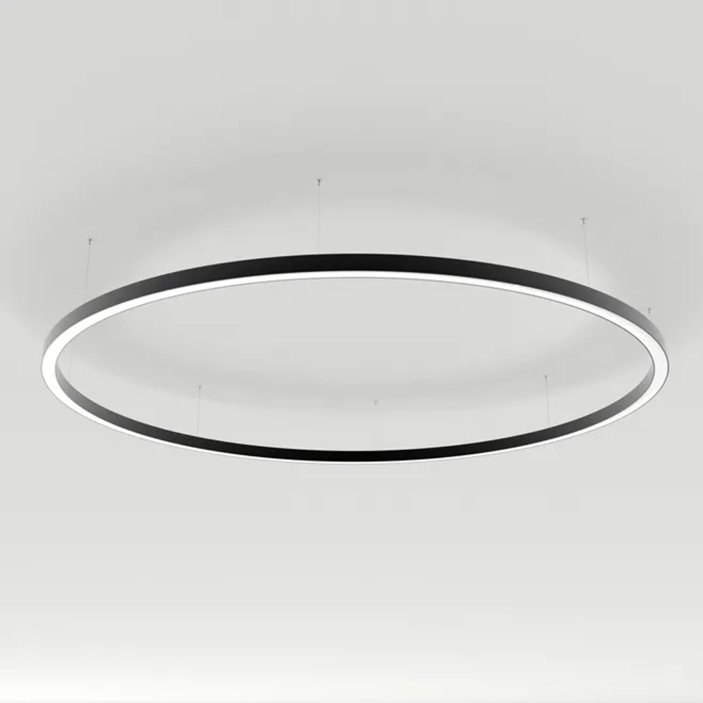 Светильник SP-LINE-HANG-ARC-O3535-D3000-204W Warm3000 (BLACK, 230V) (Arlight, Металл) 034079(2)
