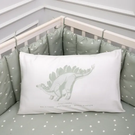 Комплект постельного белья Lollycottons Дино сафари 6 предметов