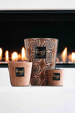 Свеча ароматическая 400г Victoria with Love Velvet light brown