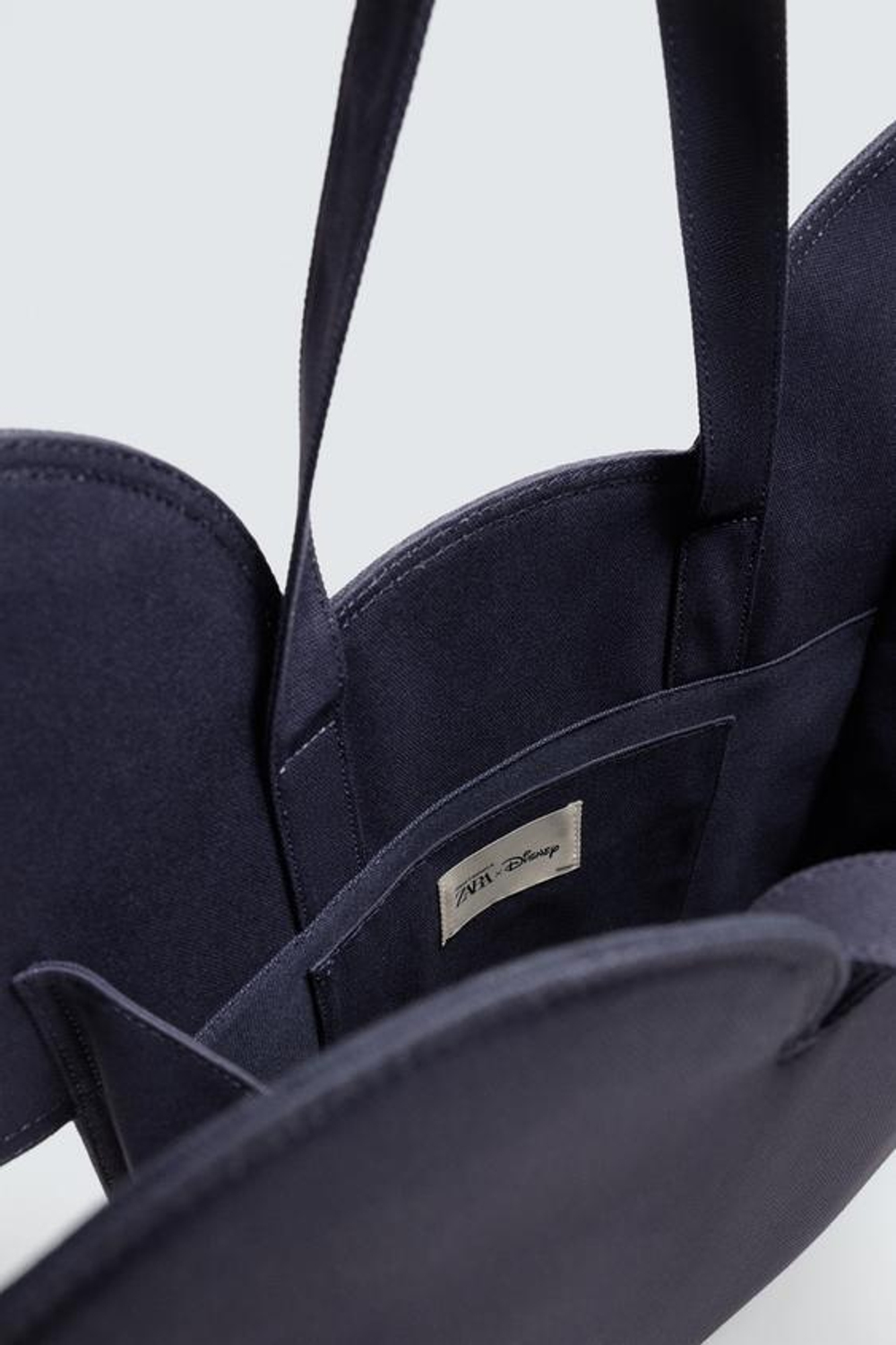 ZARA HARRY LAMBERT X DISNEY ТКАНЕВАЯ СУМКА-ШОПЕР, СИНИЙ