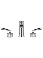 Смеситель для раковины на 3 отверстия WONZON & WOGHAND STEAM, Хром (WW-88159008-CR)