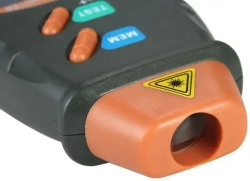 Цифровой тахометр / Бесконтактный лазерный тахометр/ Измеритель числа оборотов