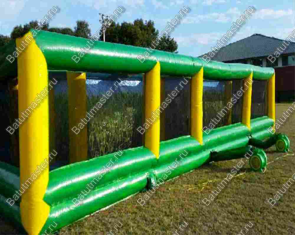 Надувной лабиринт "Кукурузное поле", 10*10*3 м