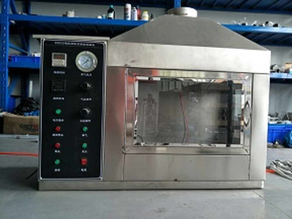 Construction material flame test chamber ISO 11925-2
