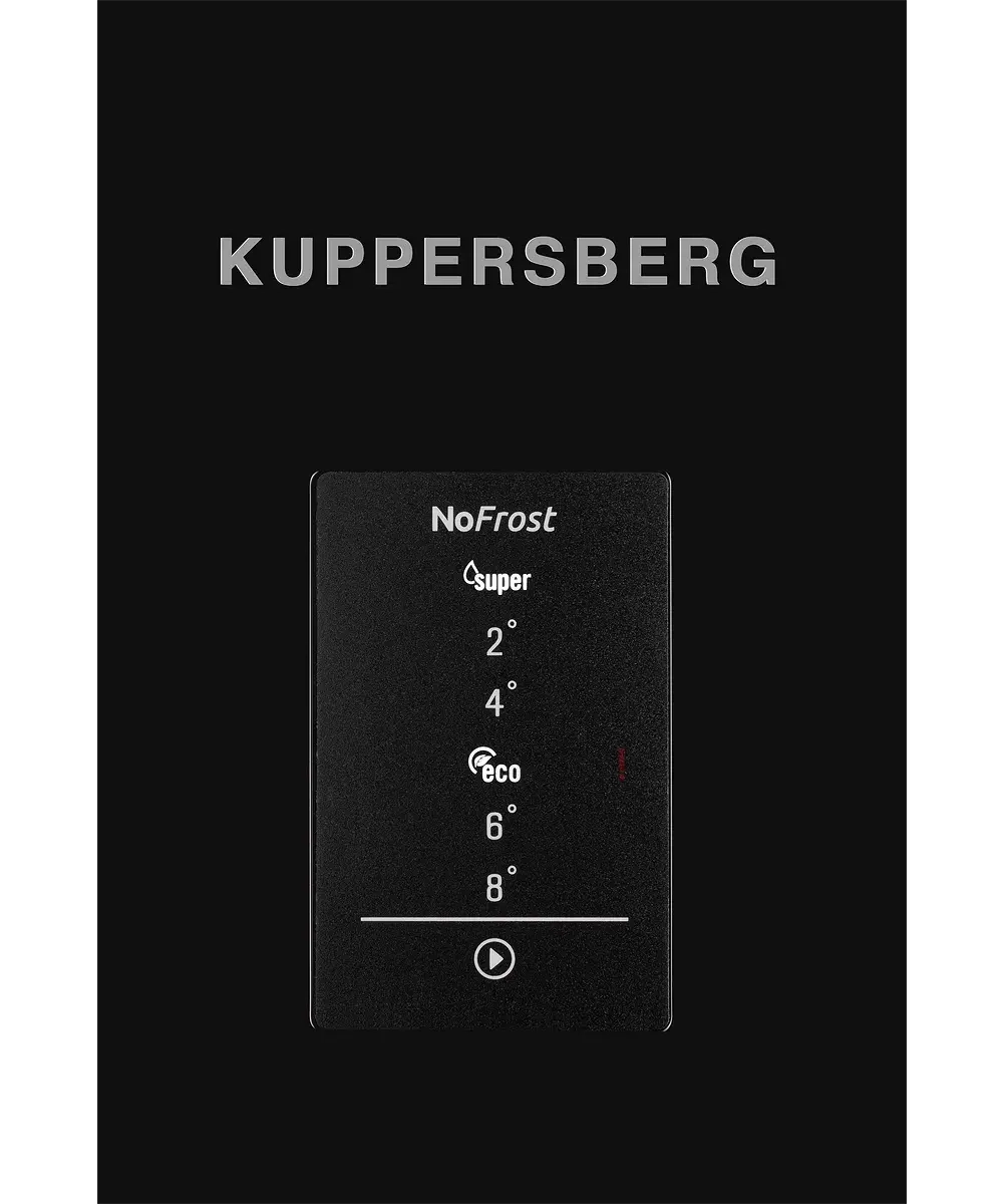 Холодильник Kuppersberg NRS 186 BK фото 4