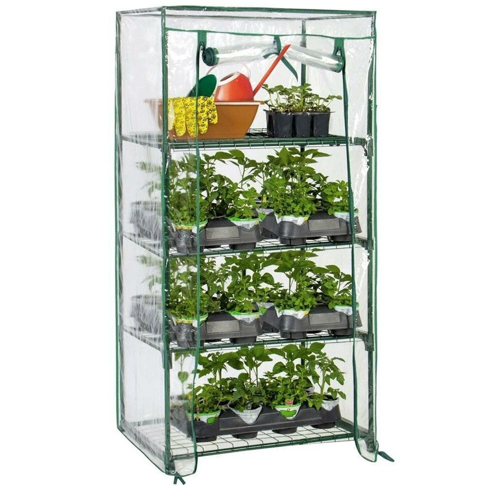 Парник для рассады на подоконник 4 полки 460*240*1050мм "Маргарита" Garden Show