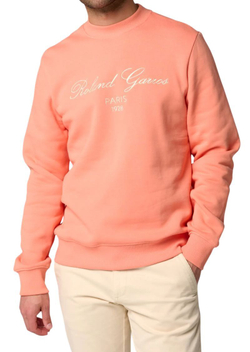 Мужская теннисная кофта Roland Garros Sporty Chic Titouan - коралловый