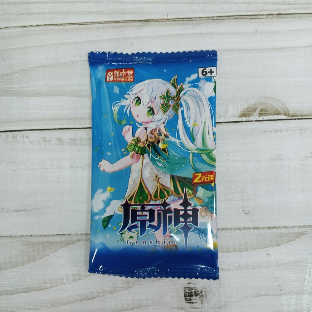 Коллекционные карточки "Геншин Импакт / Genshin Impact - Нахида (синие)"