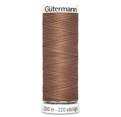 Нить Sew-All 200 м, Gutermann, 444 т.бежево-розовый