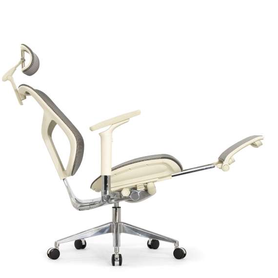 Кресло EXPERT 2 STAR RSTM 01 G (сидение MAX с поднож, подлокот 6D(360),подголовник 5D, цвет светл)