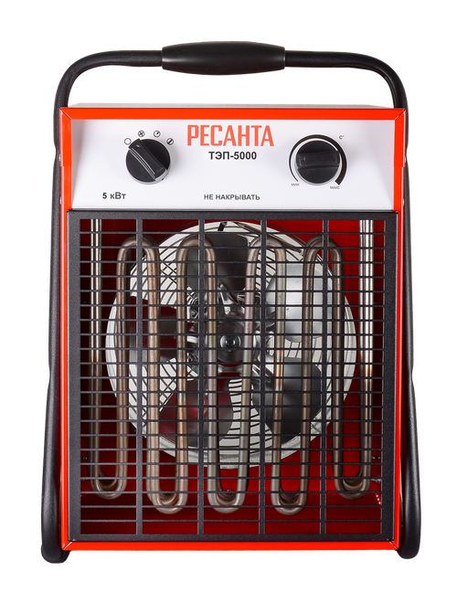 Электрический тепловентилятор РЕСАНТА ТЭП-5000 - [5 кВт / 380В]