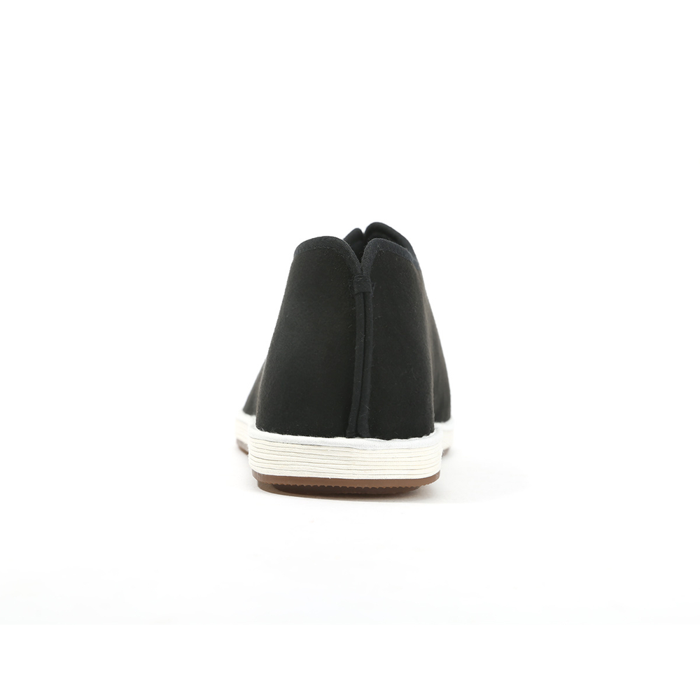 LAOMEIHUA Fabric Low top Casual Shoes Men"s Black