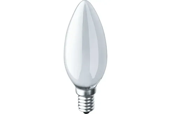 Лампа Navigator 40Вт Е14 свеча матовая 15054