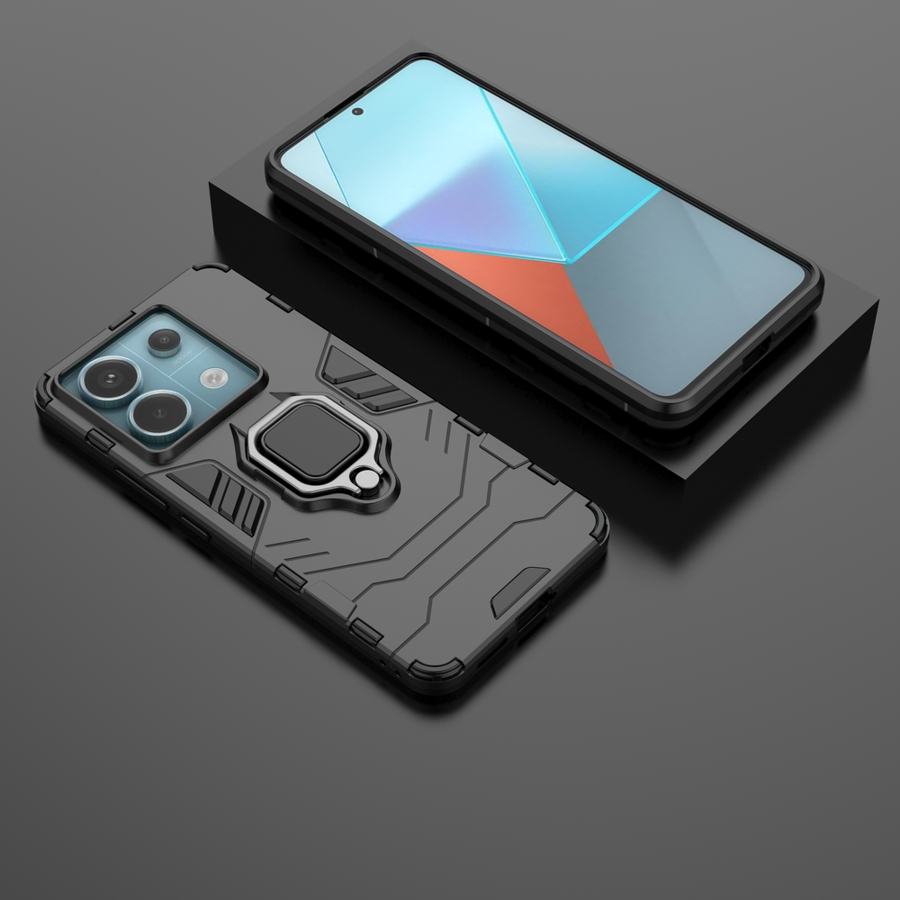 Противоударный чехол с кольцом Panther Case для Poco X6 5G