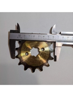 Звезда ведущая (520H-15T) закаленные зубья