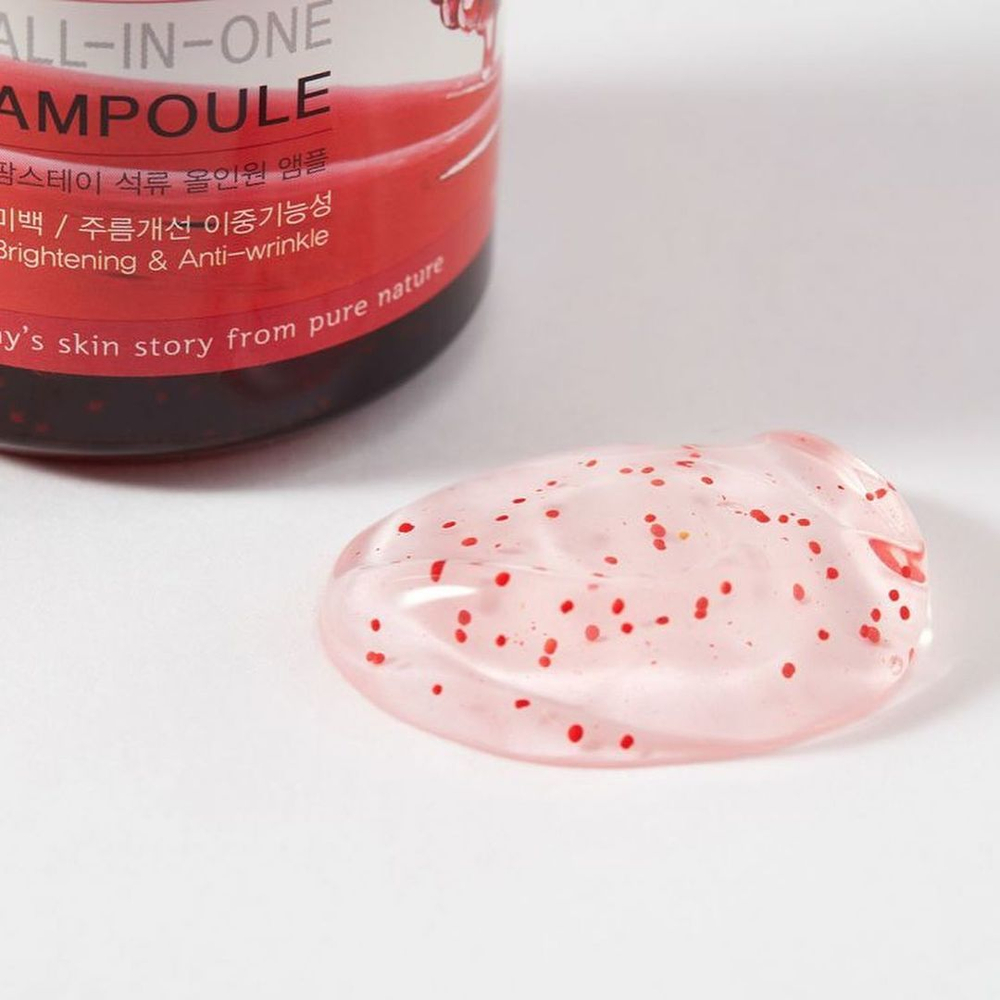 FarmStay. Многофункциональная ампульная сыворотка для лица с экстрактом граната Pomegranate All-In One Ampoule