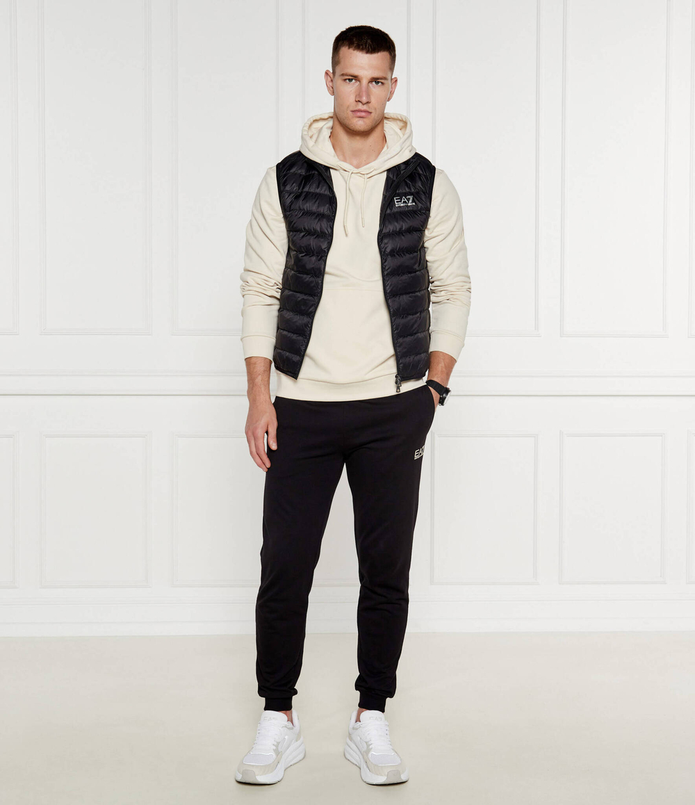 Худи EA7 - кремовый(6DUM13 PJTKZ)