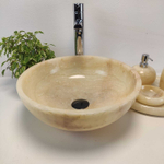 Раковина из оникса Bowl Yellow TinLip BO-61091 40*40*15