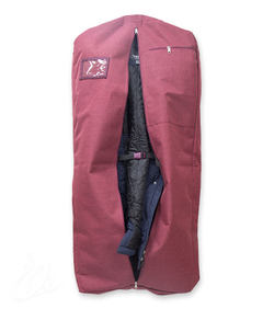 Портплед Болеро бордовый в открытом виде