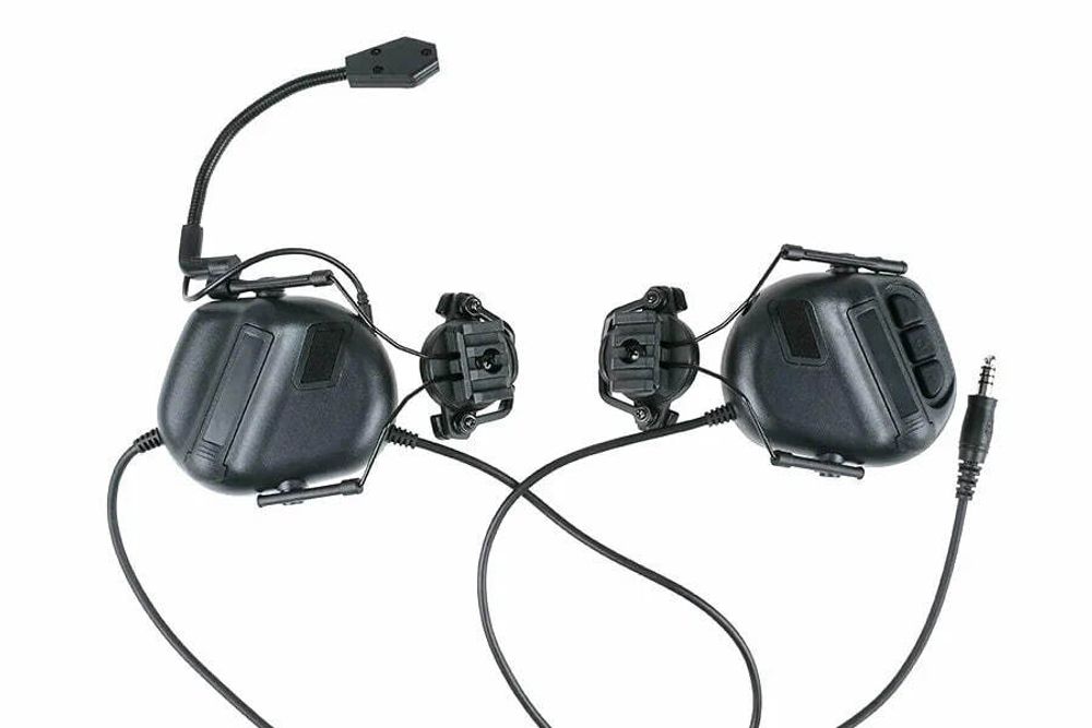 Активные наушники с гарнитурой HD-11-BK черные