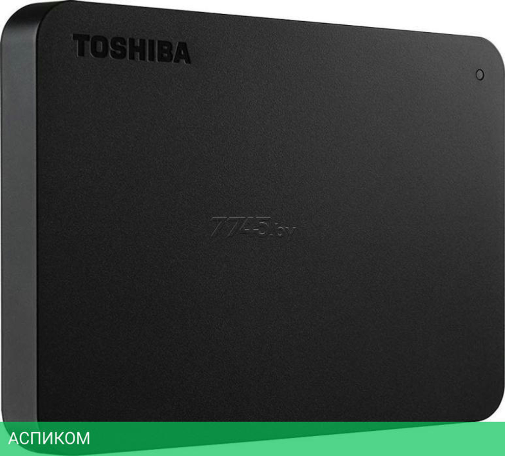 Внешний накопитель Toshiba Canvio Basics 2 TB 2,5'' USB 3.2 черный (HDTB520EK3AA)