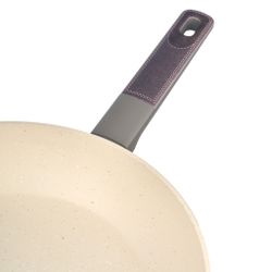 СКОВОРОДА С АНТИПРИГАРНЫМ ПОКРЫТИЕМ PFLUON MARBLE, 28*5,2 СМ