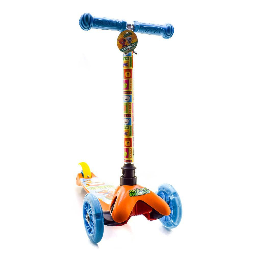 Самокат 3кол. Мимимишки, 120 и 80 мм, арт. S00022-MM