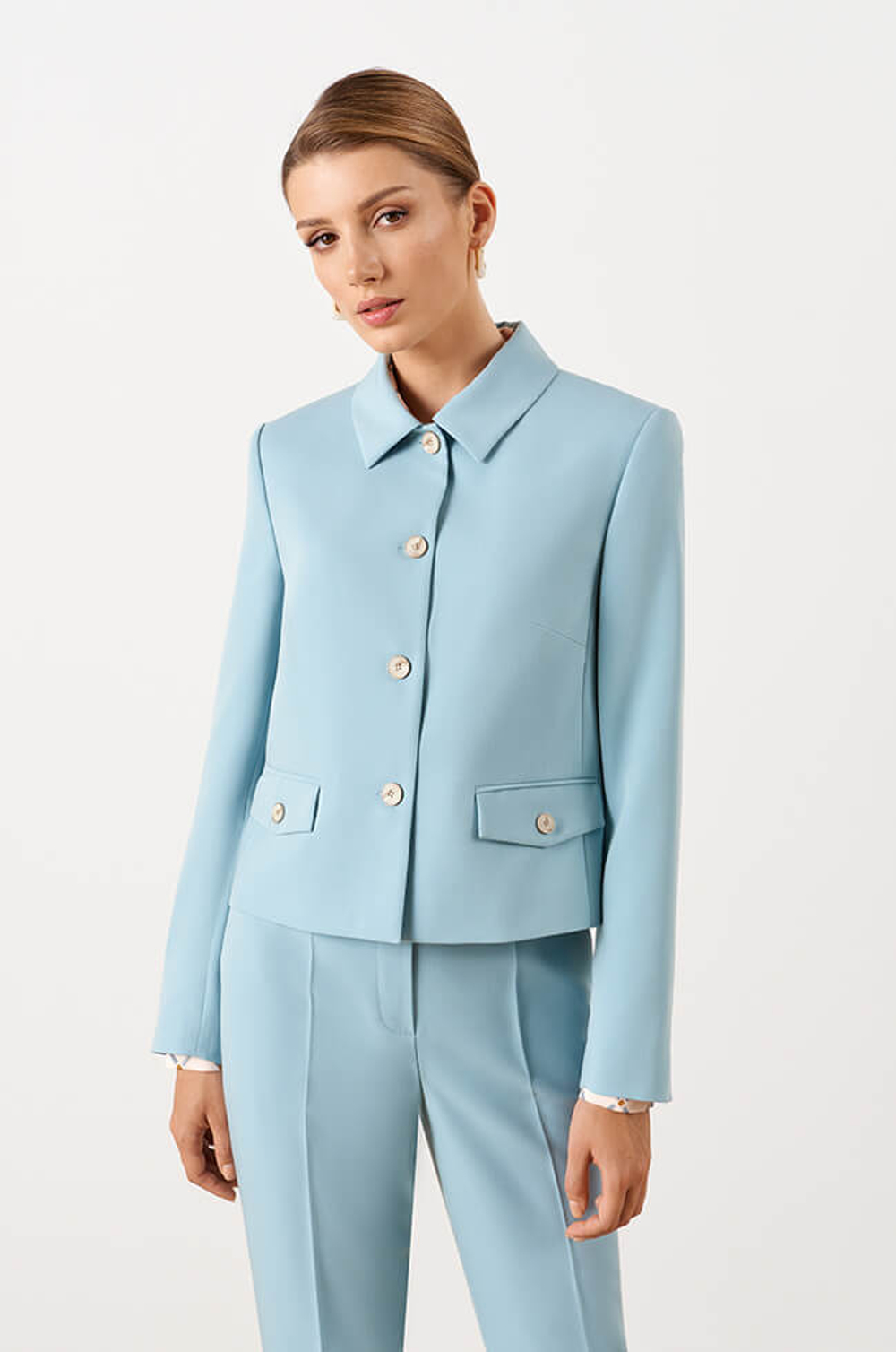 1857 Жакет женский (мятный)