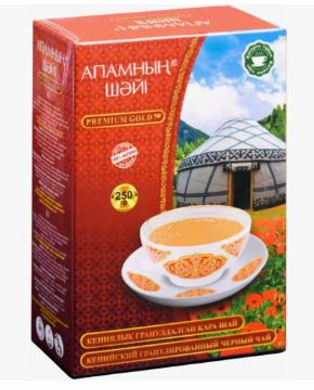 Чай Апамнын шайы кения кор  250 гр гранулах  1/32 шт