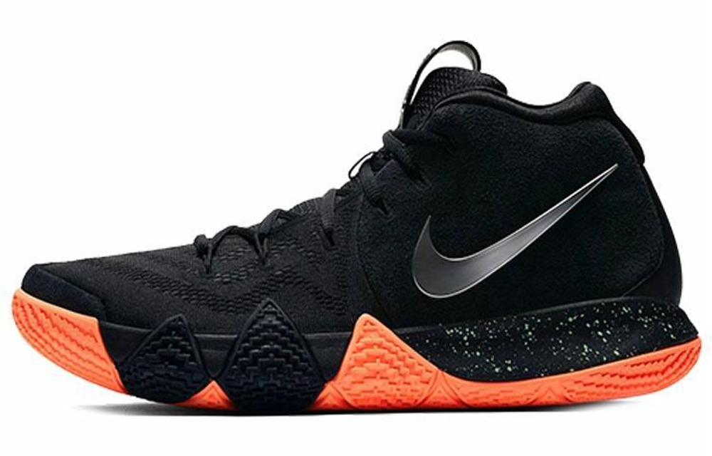 Кроссовки Nike Kyrie 4 Black Metallic Silver