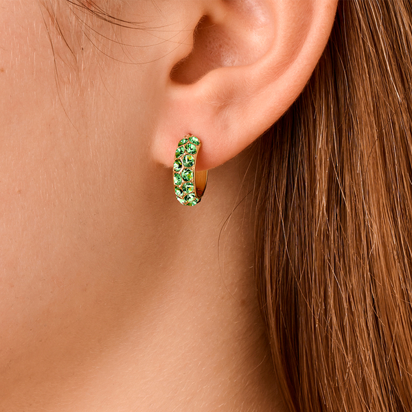 Серьги Dyrberg Kern HEIDI SG LIGHT GREEN 460523