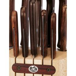 Набор ножей Victorinox Wood в подставке 11 шт коричневый (5.1150.11)