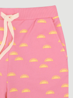 Брюки прямые Mjölk Солнышки розовые