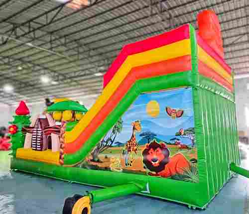 Коммерческий надувной батут «Сафари Ультра 2», 8*5*5 м.