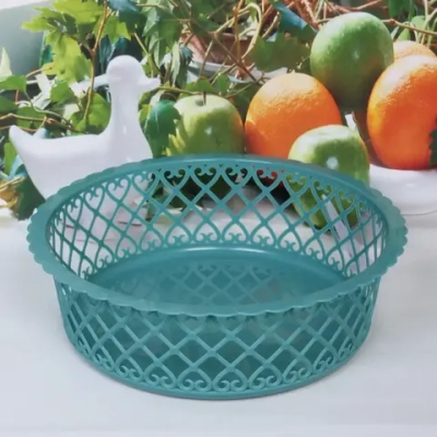 Сухарница пластиковая «Астория» 28*8,5см, морская волна