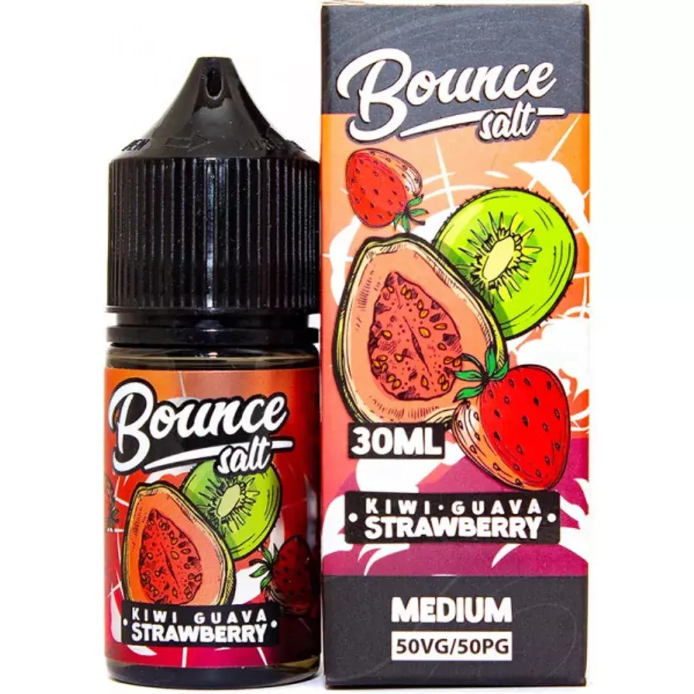 Bounce Salt - Киви Гуава Клубника (2% nic)
