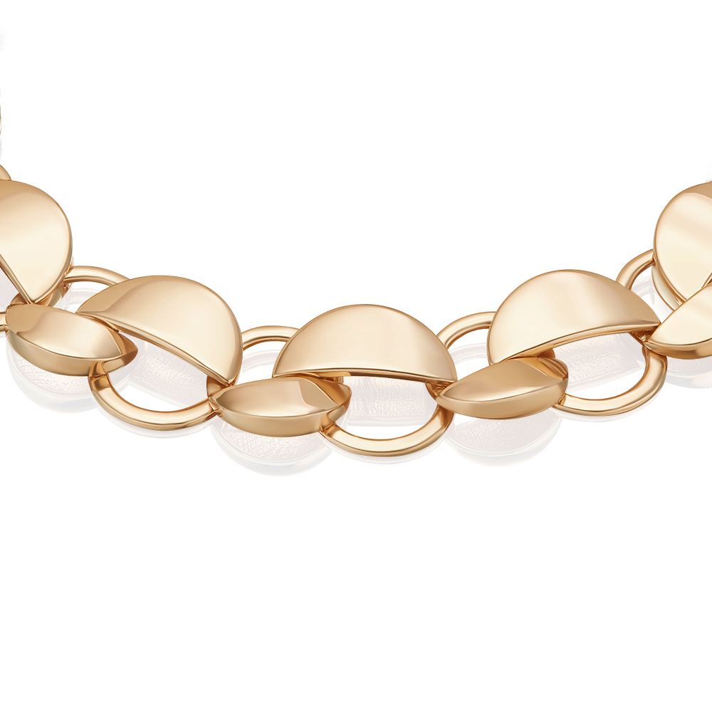 Браслет из красного золота