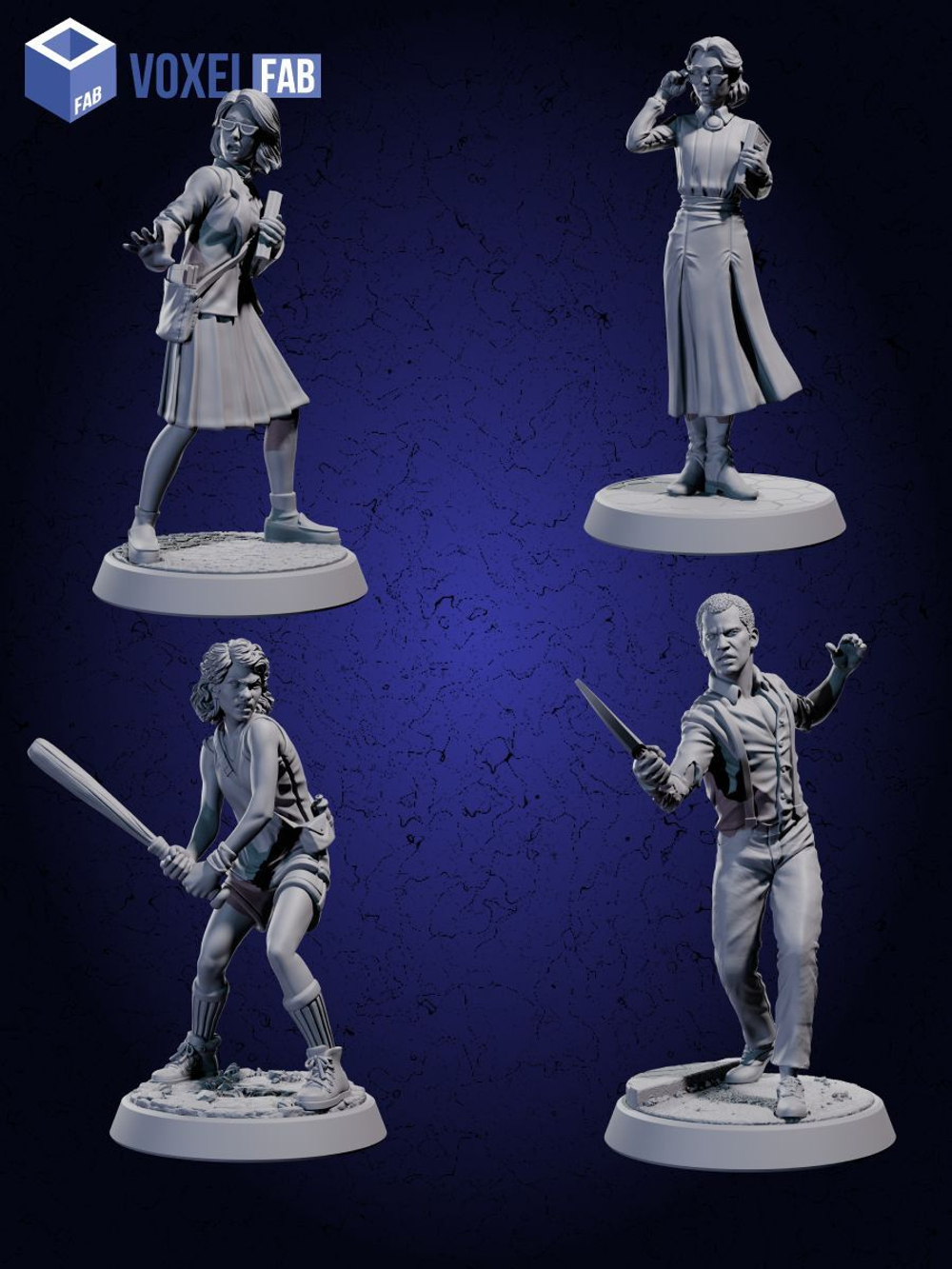 Миниатюры ужас Аркхэма Сыщики Проклятые и решительные