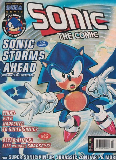 Комикс Sonic The Comic 1997 #102